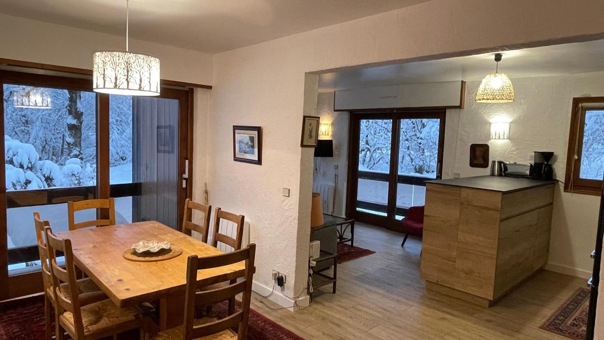 Les Comtes De Savoie - Appartement Renove Proche Du Centre De Megeve Avec Vue Sur Le Mont D'Arbois Dış mekan fotoğraf