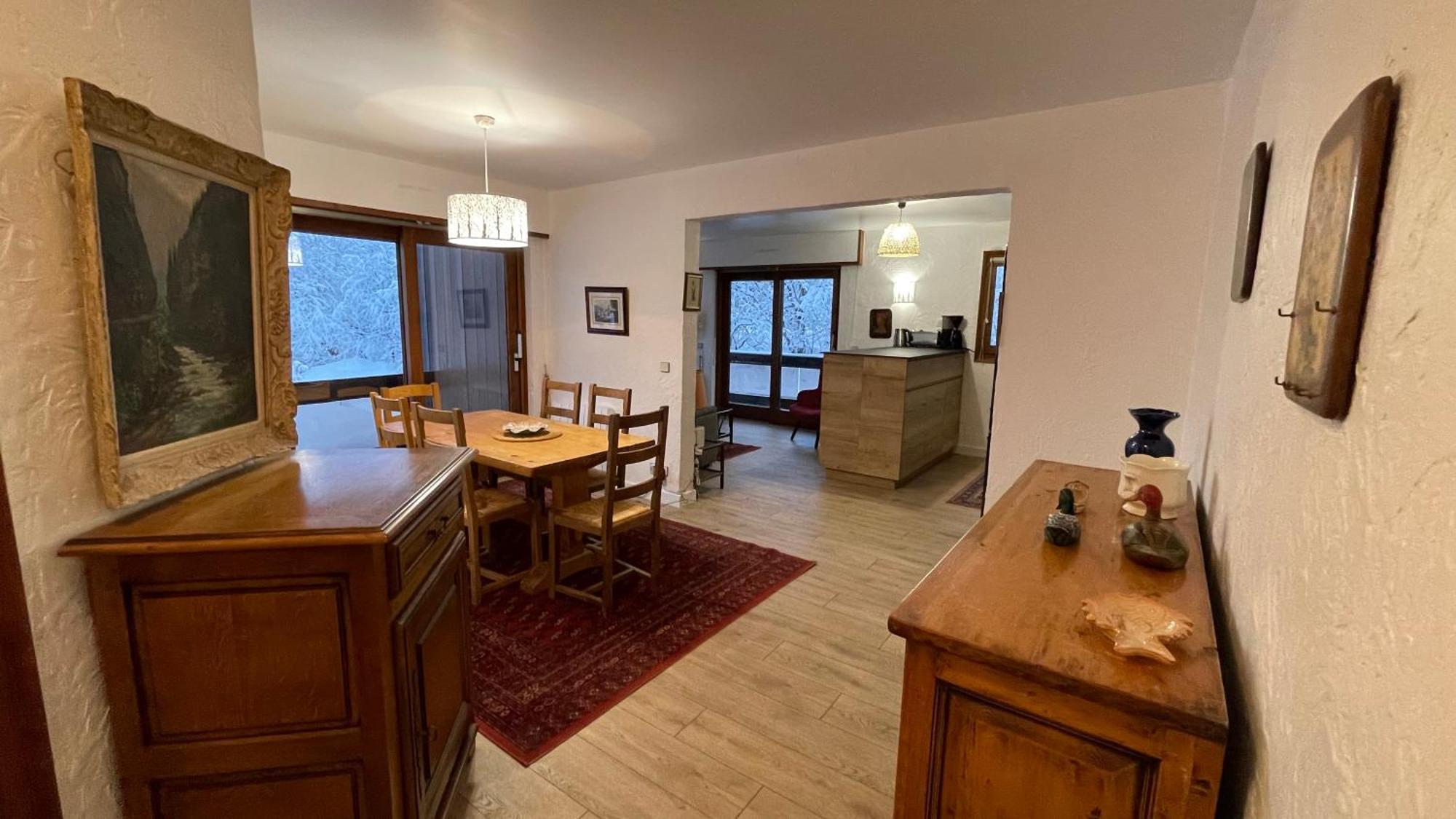 Les Comtes De Savoie - Appartement Renove Proche Du Centre De Megeve Avec Vue Sur Le Mont D'Arbois Dış mekan fotoğraf